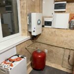 Інвертор Deye 6 кВт та акумулятор у котельні приватного будинку — система в кредит 0%